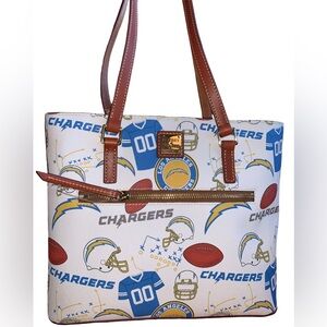 Dooney & Bourke Los Angeles Chargers Shopper Handbag NWT